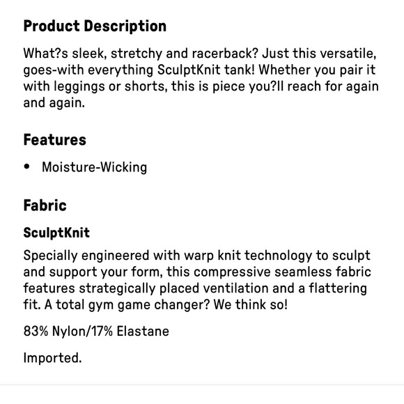 Fabletics Rylee SculptKnit Tank Lemon Creme Yellow - Picture 8 of 8